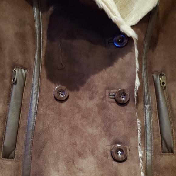 Kenneth Cole suede coat - Picture 2 of 6